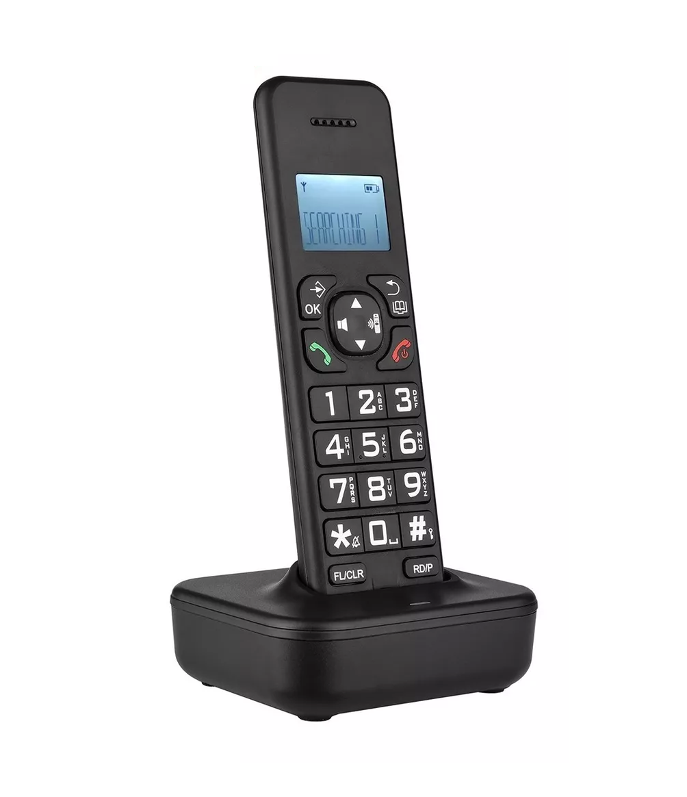 Foto 2 pulgar | Sistema De Teléfono Inalámbrico Expandible Negro