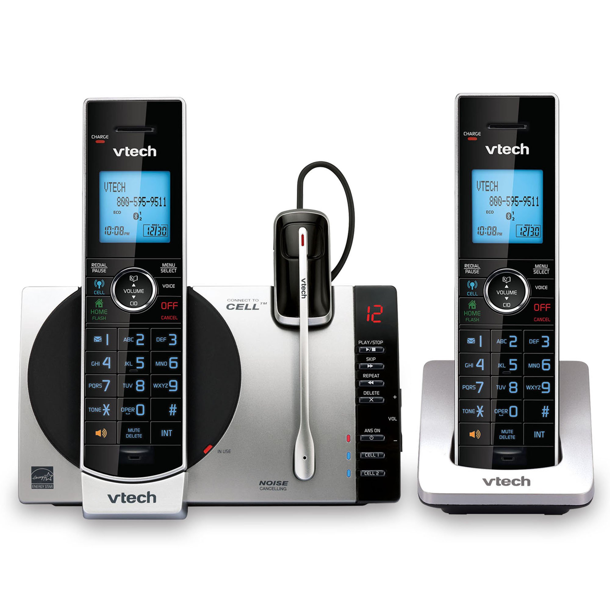 Venta Internacional - Teléfono Inalámbrico VTech Connect to Cell DS6771-3 Dect 6.0