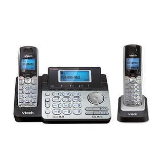 Foto 1 | Teléfono inalámbrico VTech DS6151 DECT6.0 de 2 líneas con 1 auricular DS6101