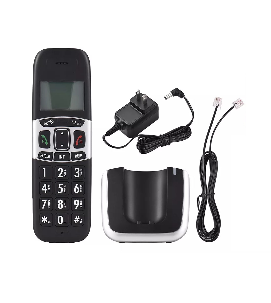 Telefono Expandable Cordless Phone System With 3 Lines Negro Gris $1,169