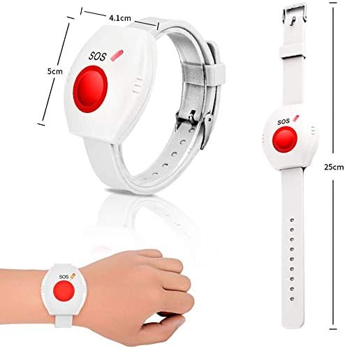 Foto 6 pulgar | Reloj de Pulsera Inalámbrico con Botones de Llamada para Cuidadores