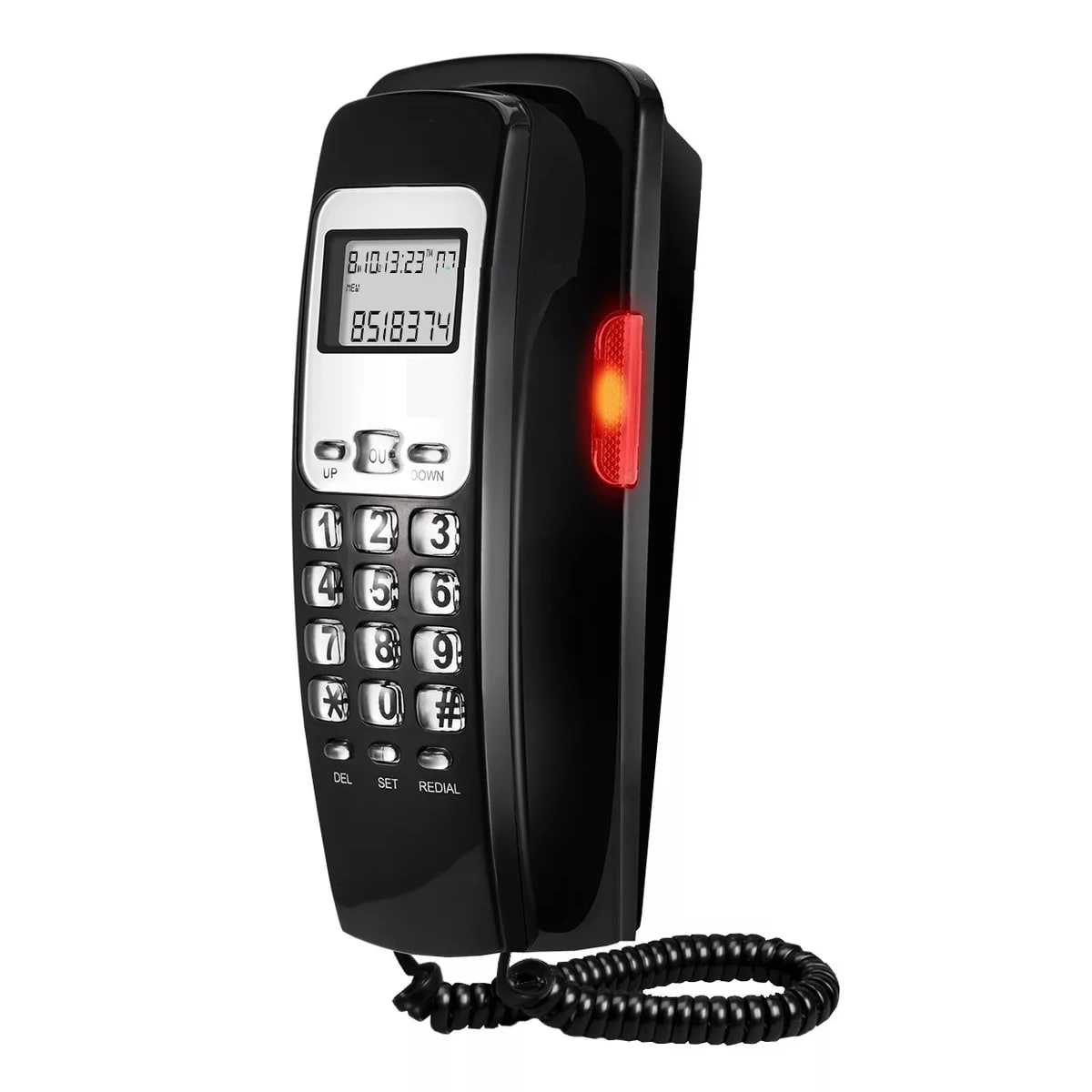 Telefonos Fijos Alambrico Casa Oficina Hotel Lcd Eo Safe Imports Esi-12628 Negro $609