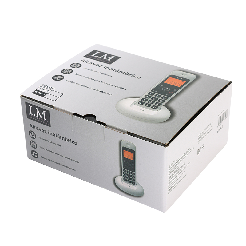 Foto 4 | Teléfono Inalámbrico LM Lm-521-2 Blanco