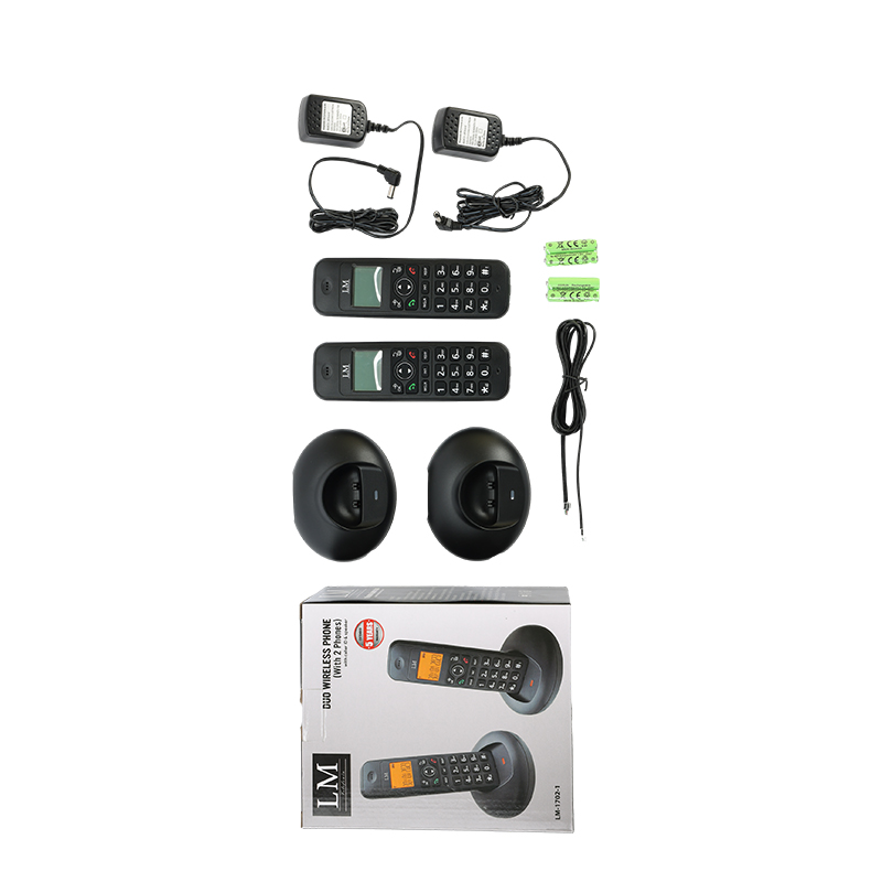 Foto 3 pulgar | Teléfono Inalámbrico LM 1702-1 Negro