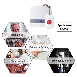 Foto 4 | Botones De Llamada Remotos Inalámbricos Care Pager - Venta Internacional.
