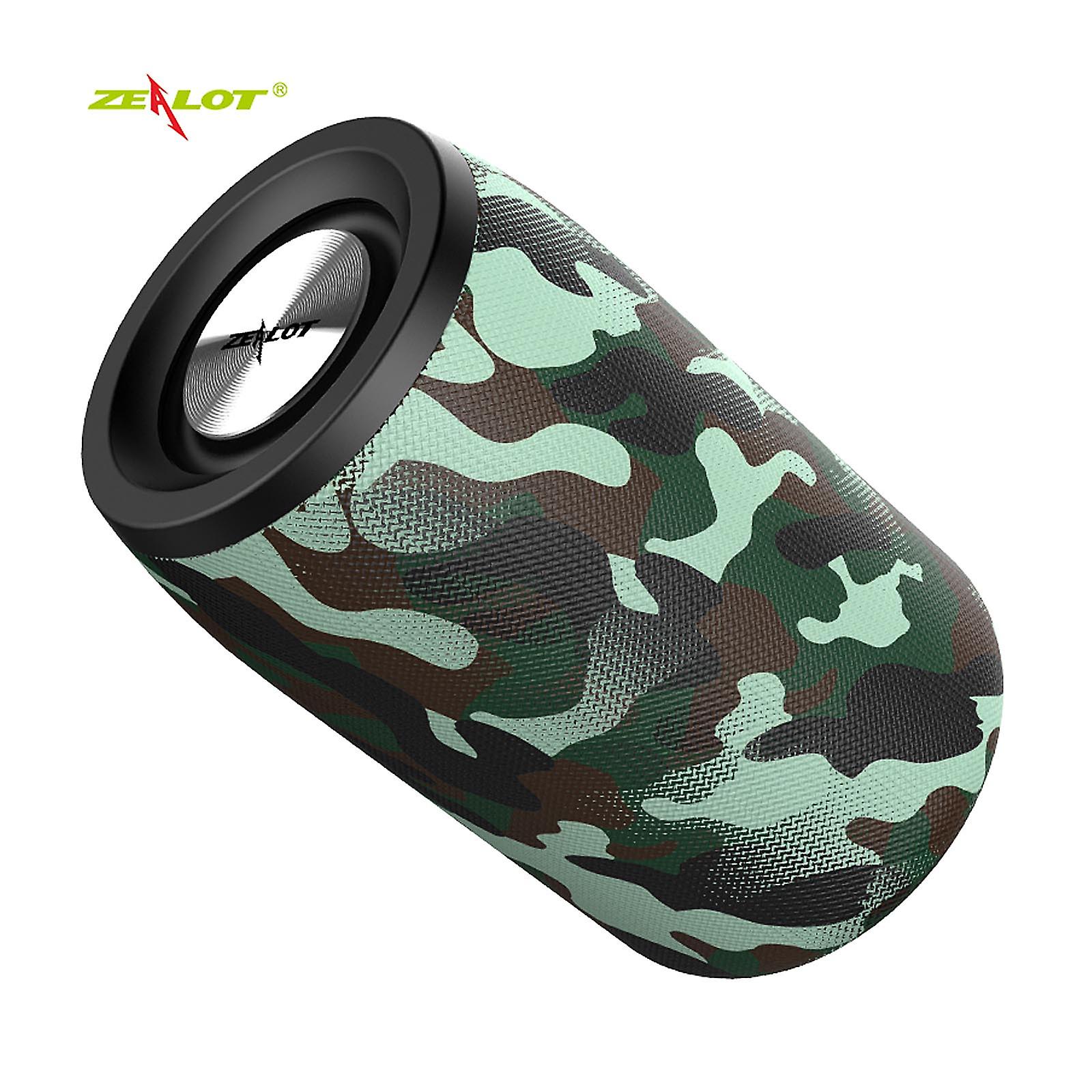 Foto 2 pulgar | Altavoz Bluetooth Inalámbrico Mini Portátil De Camuflaje - Venta Internacional.