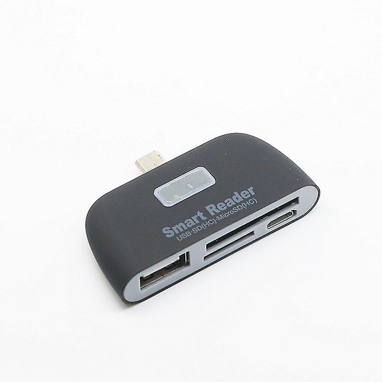 Foto 3 pulgar | Lector De Tarjetas De Teléfono Móvil Micro Usb 4 En 1 Otg Para Android - Venta Internacional.