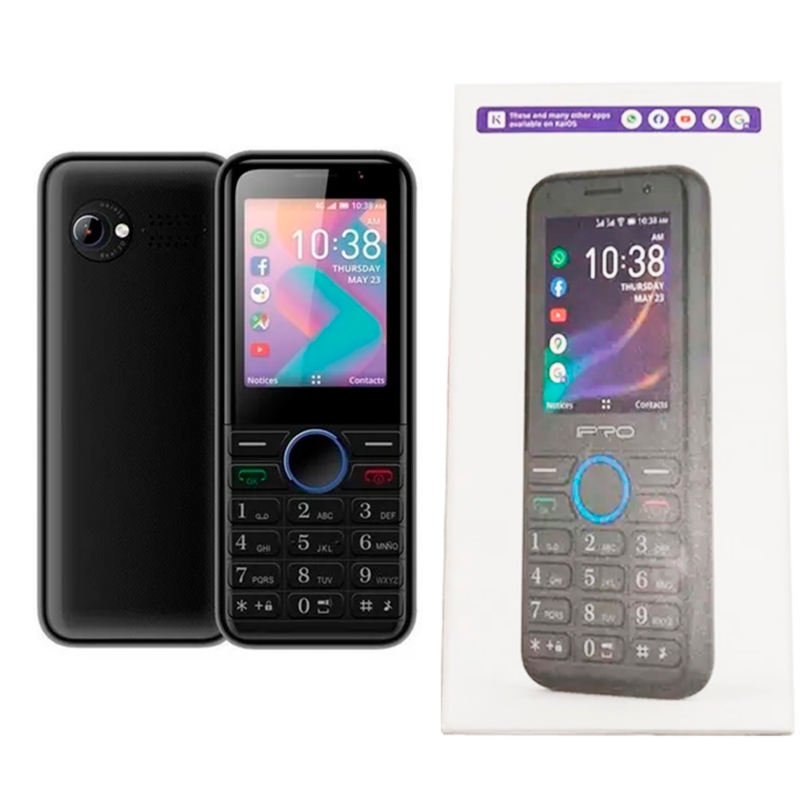 Foto 2 pulgar | Teléfono Móvil Ipro K2 3g Con Pantalla De 2,4 Pulgadas Y Batería De 1800 Mah, Color Negro - Venta Internacional.