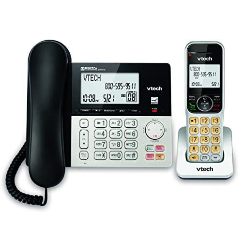 Teléfono con Cable/inalámbrico Vtech Vg208 Dect 6.0 con Contestador Automático - Venta Internacional