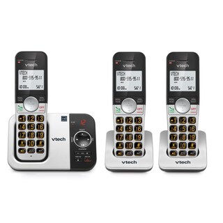 Foto 1 | Teléfono Inalámbrico Vtech Vg232-3 Con Contestador Automático De 3 Auriculares - Venta Internacional.
