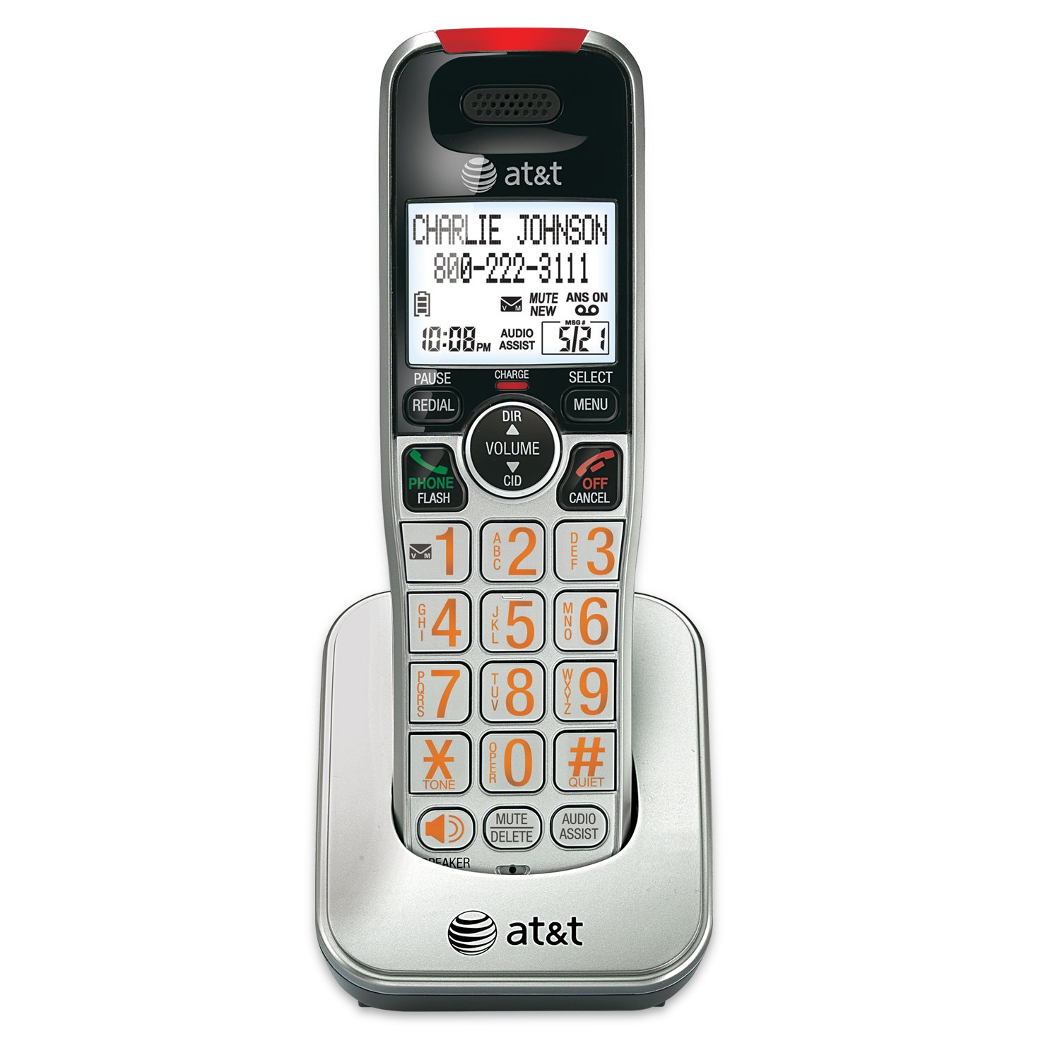 Foto 1 | Auricular De Expansión Para Teléfono Fijo At&t Crl30102 Dect 6.0 - Venta Internacional.