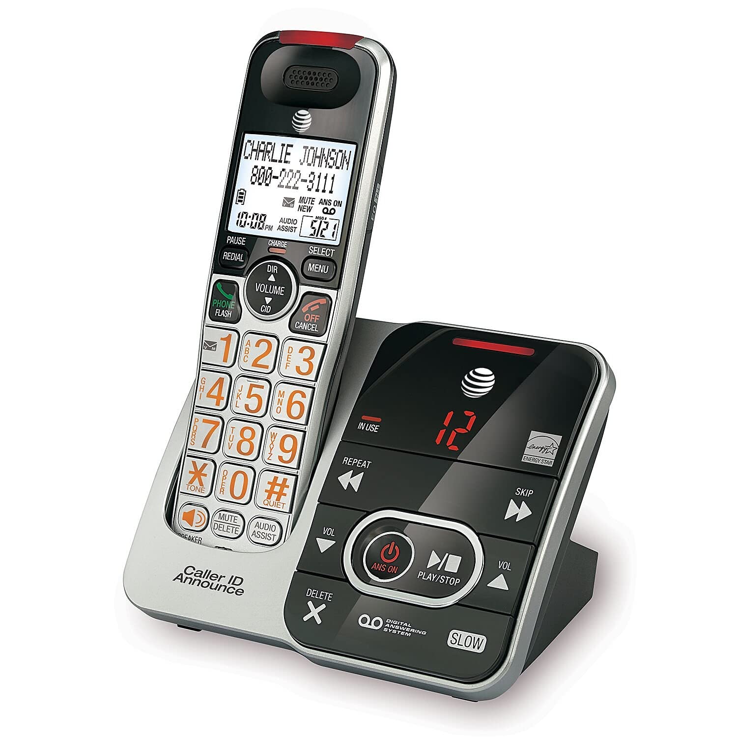 Foto 3 | Teléfono Fijo At&t VTech Crl32102 Dect 6.0 1-handset - Venta Internacional