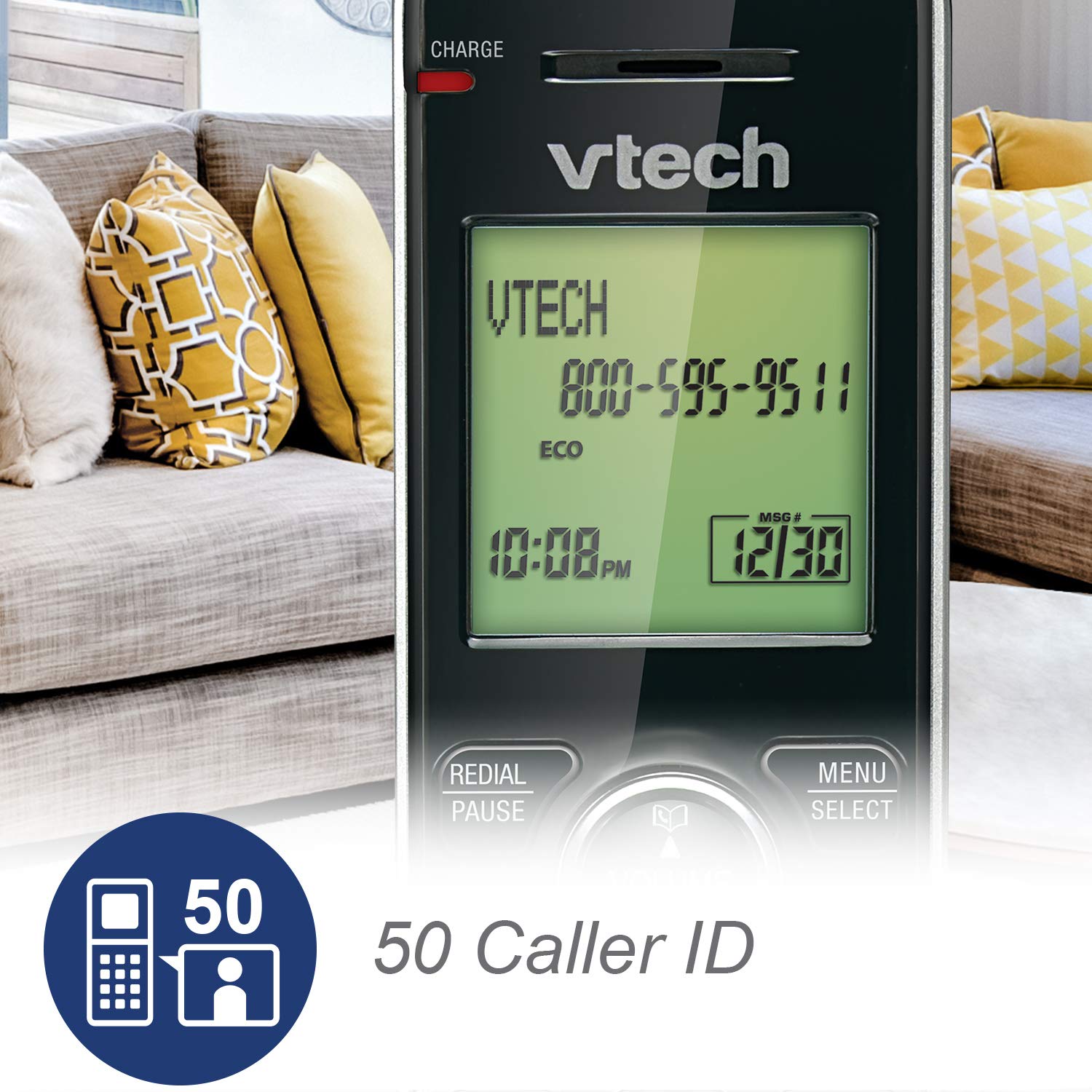 Foto 6 | Teléfono Dect 6.0 De 2 Auriculares Vtech - Venta Internacional.