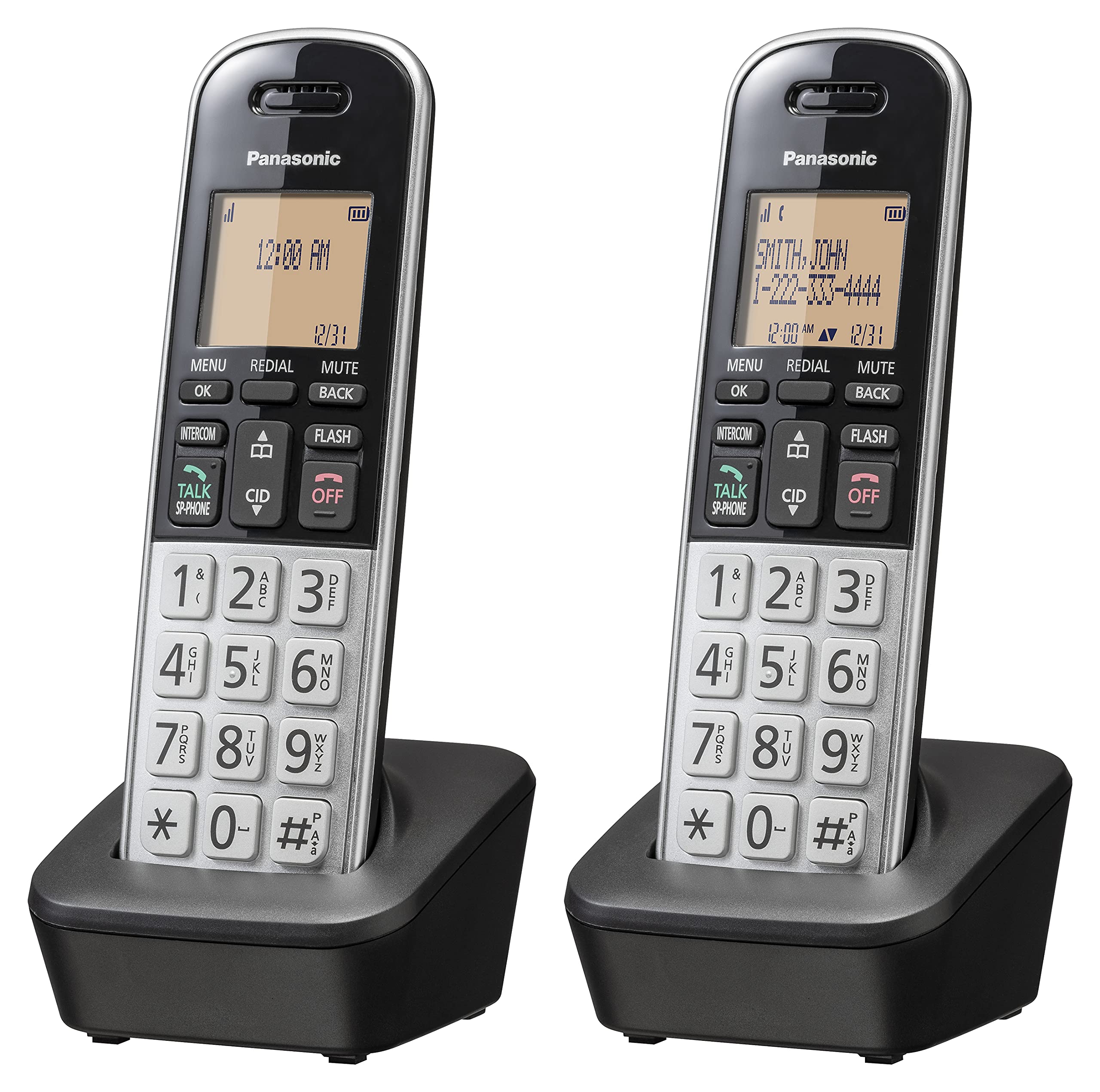 Teléfono Inalámbrico Panasonic Kx-tgb812s 6.0 2 Piezas - Venta Internacional