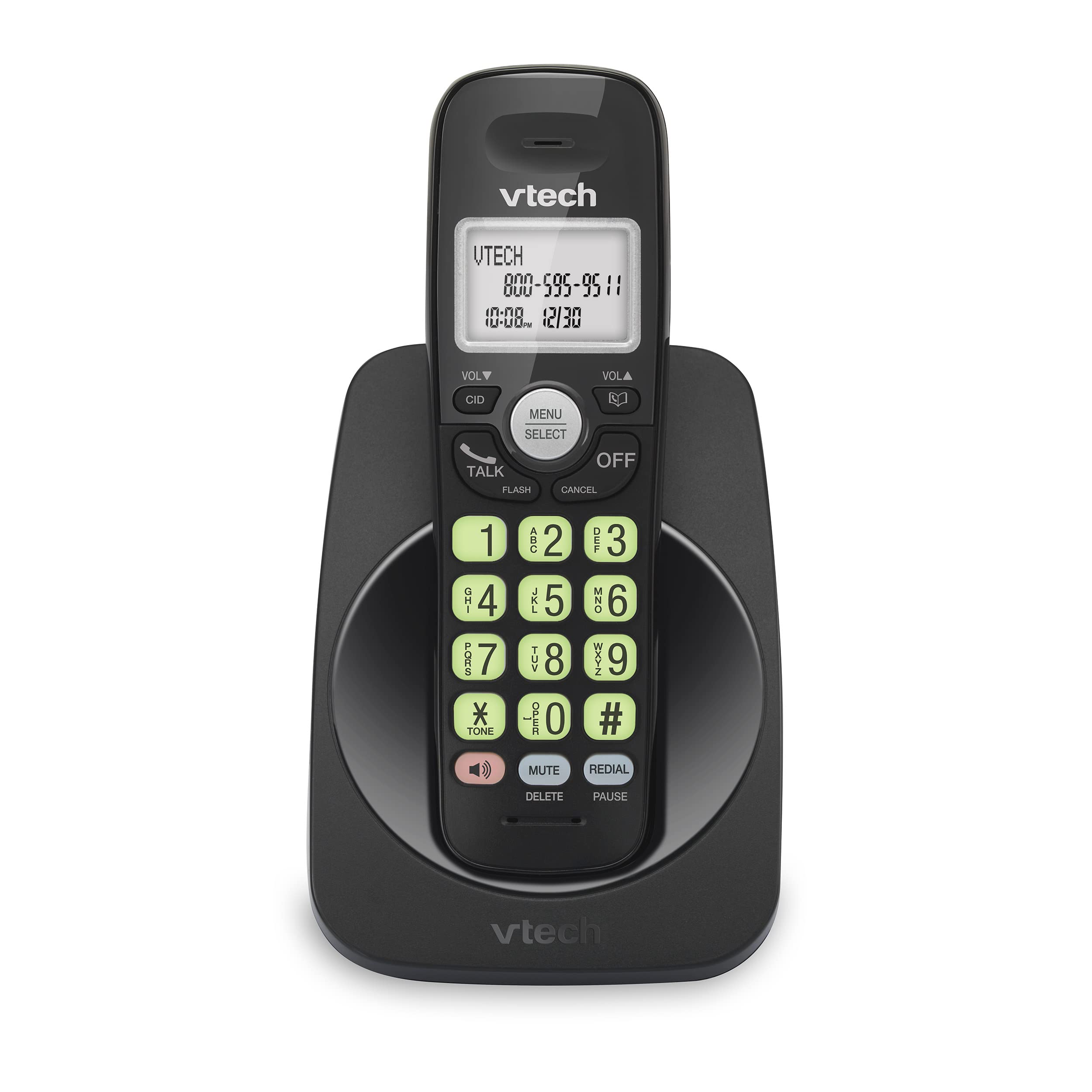 Teléfono Inalámbrico Vtech Vg131-11 Dect 6.0 Bluetooth Identificador De Llamadas - Venta Internacional.