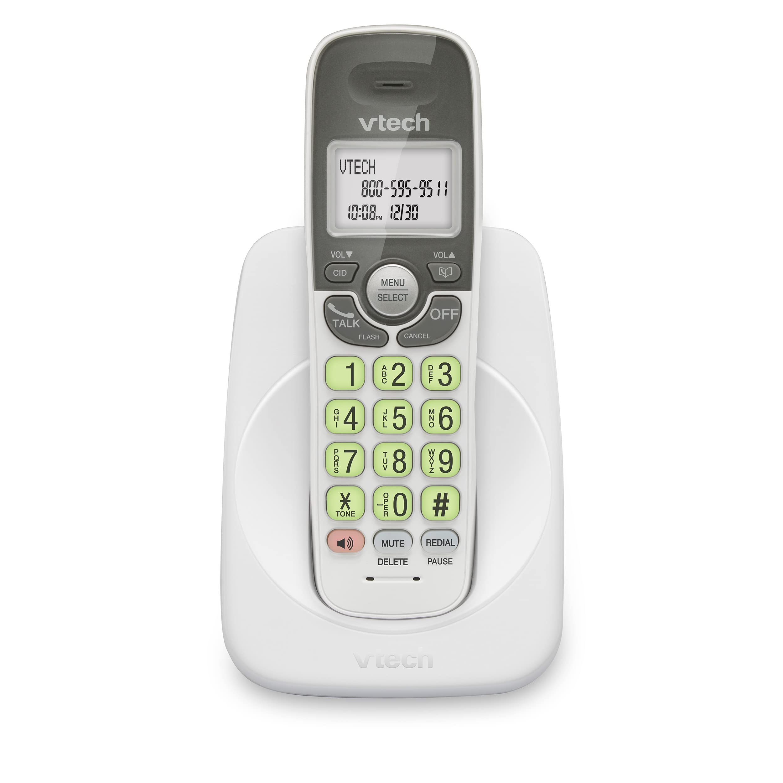 Teléfono Inalámbrico Vtech Vg131 Dect 6.0 Bluetooth Identificador De Llamadas - Venta Internacional.