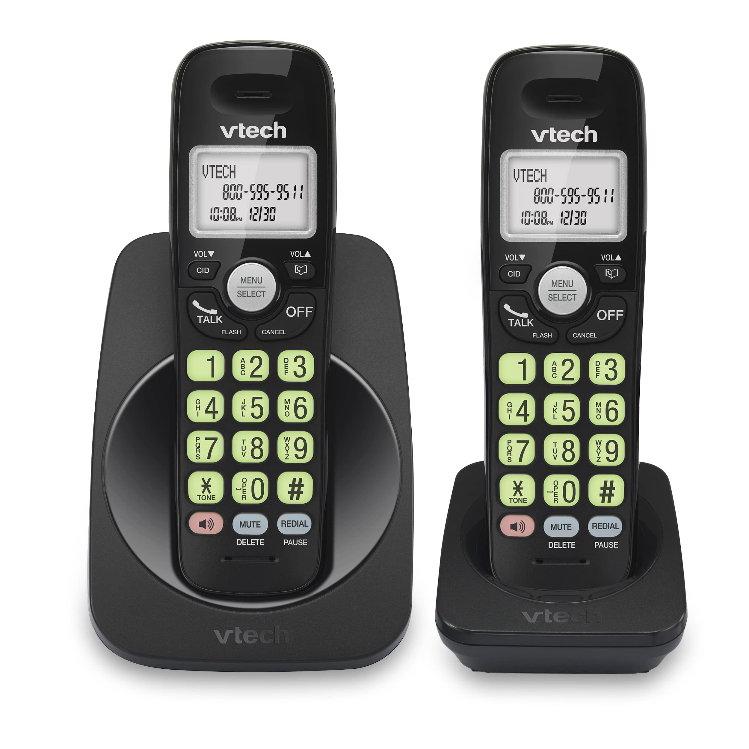 Teléfono Inalámbrico Vtech Vg131-21 Dect 6.0 De 2 Auriculares Con Bluetooth - Venta Internacional.