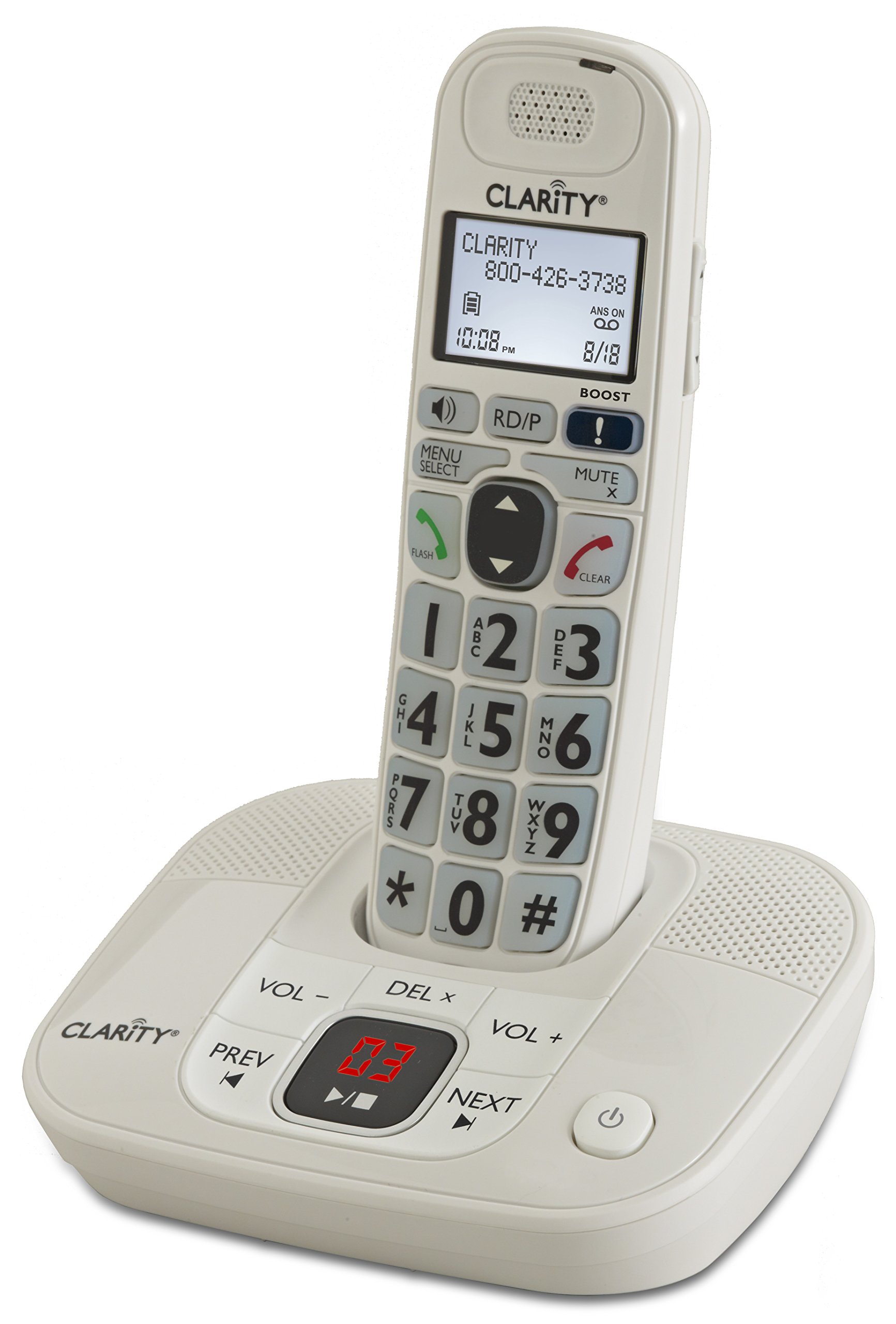 Teléfono Inalámbrico Clarity Clarity 53714 Dect 6.0 Amplificado - Venta Internacional.