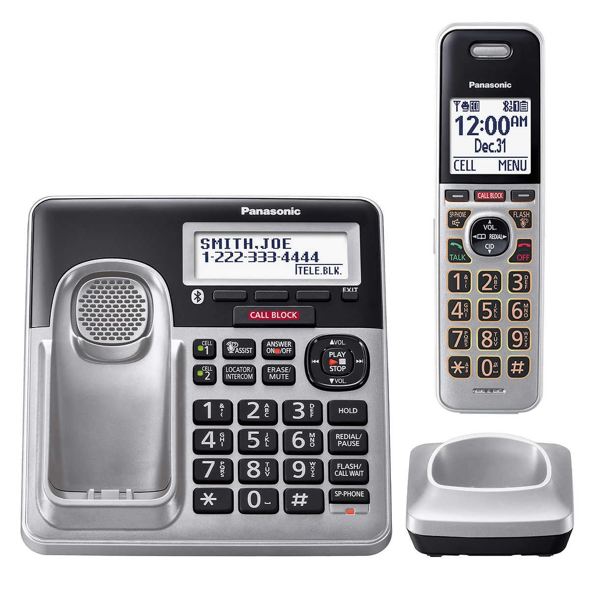 Foto 4 pulgar | Teléfono Inalámbrico Panasonic Kx-tg994 Dect 6.0 Bluetooth 4 Handset - Venta Internacional.