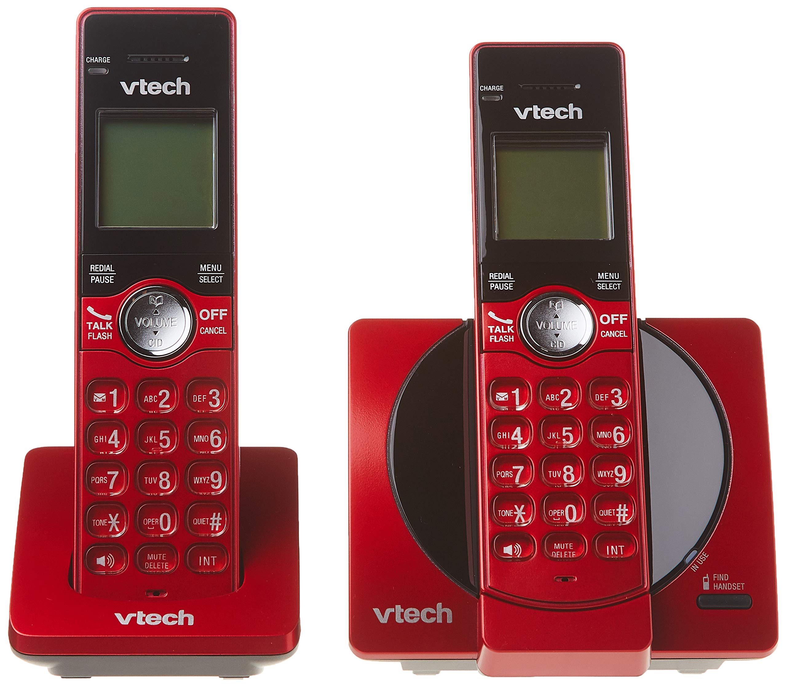 Foto 3 pulgar | Teléfono Inalámbrico Vtech CS6919-26 Dect 6.0 con 2 Auriculares Rojo - Venta Internacional