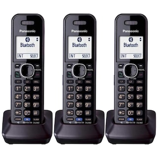 Foto 1 | Auricular de Expansión Inalámbrico Panasonic KXTGA950B Paquete de 3 - Venta Internacional