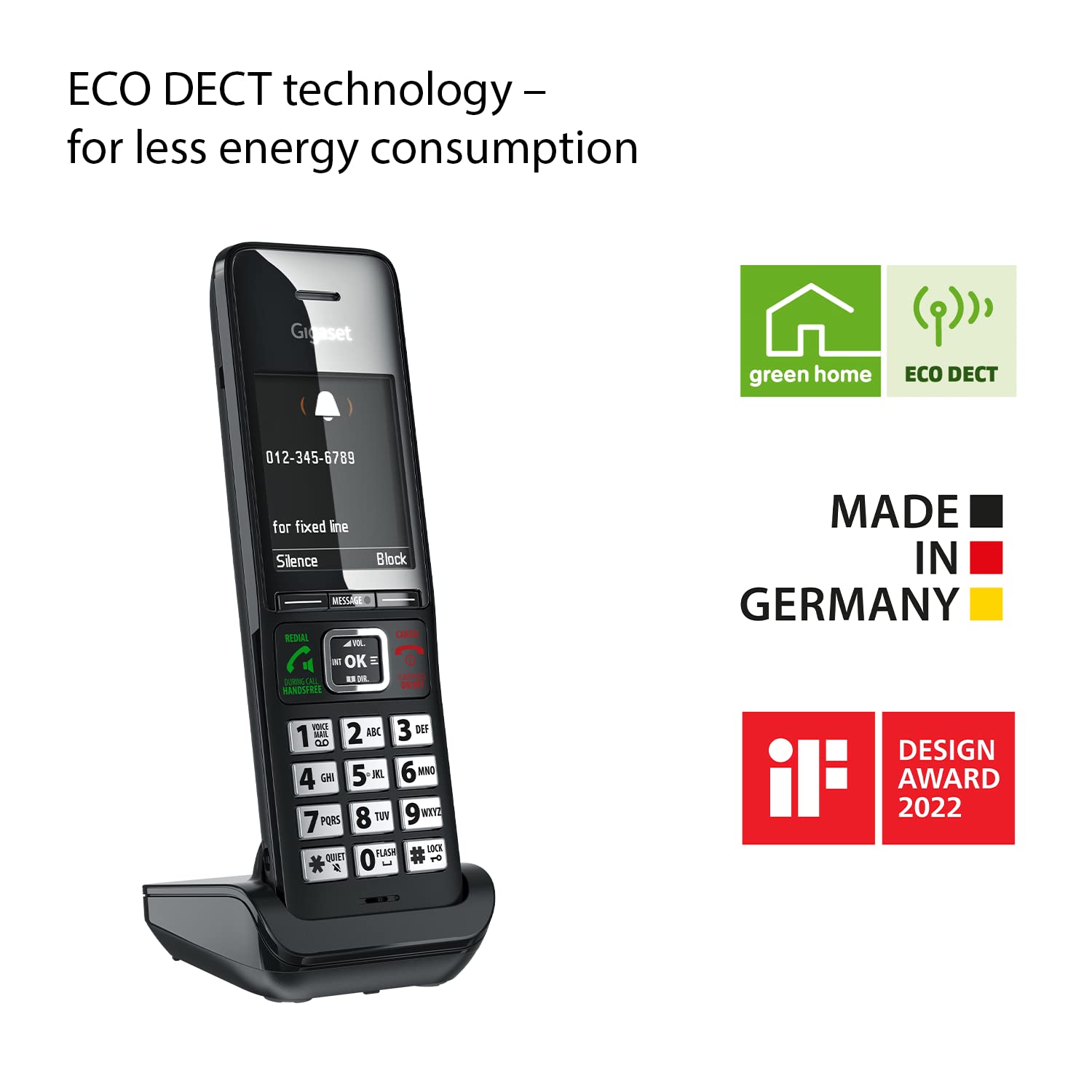 Foto 5 | Teléfono Inalámbrico Gigaset Comfort 552h Auricular Adicional - Venta Internacional.