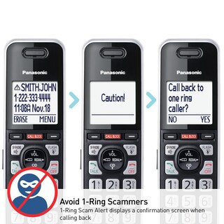 Foto 6 | Teléfono Inalámbrico Panasonic Kx-tgf973b con Bloqueo de Llamadas y Bluetooth - Venta Internacional