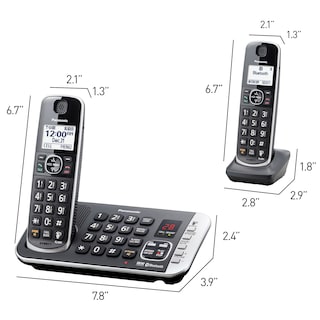 Foto 3 | Sistema Telefónico Inalámbrico Panasonic Kx-tge675b con 5 Auriculares - Venta Internacional