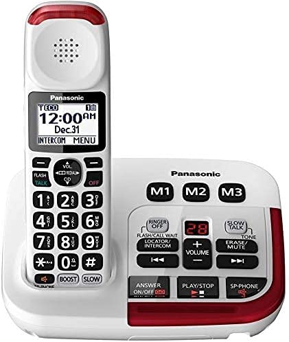 Foto 3 pulgar | Teléfono Inalámbrico Amplificado Panasonic Kx-tgm450s Con 2 Auriculares - Venta Internacional.