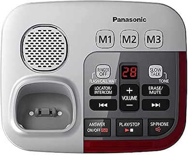 Foto 7 | Teléfono Inalámbrico Amplificado Panasonic Kx-tgm450s Con 2 Auriculares - Venta Internacional.