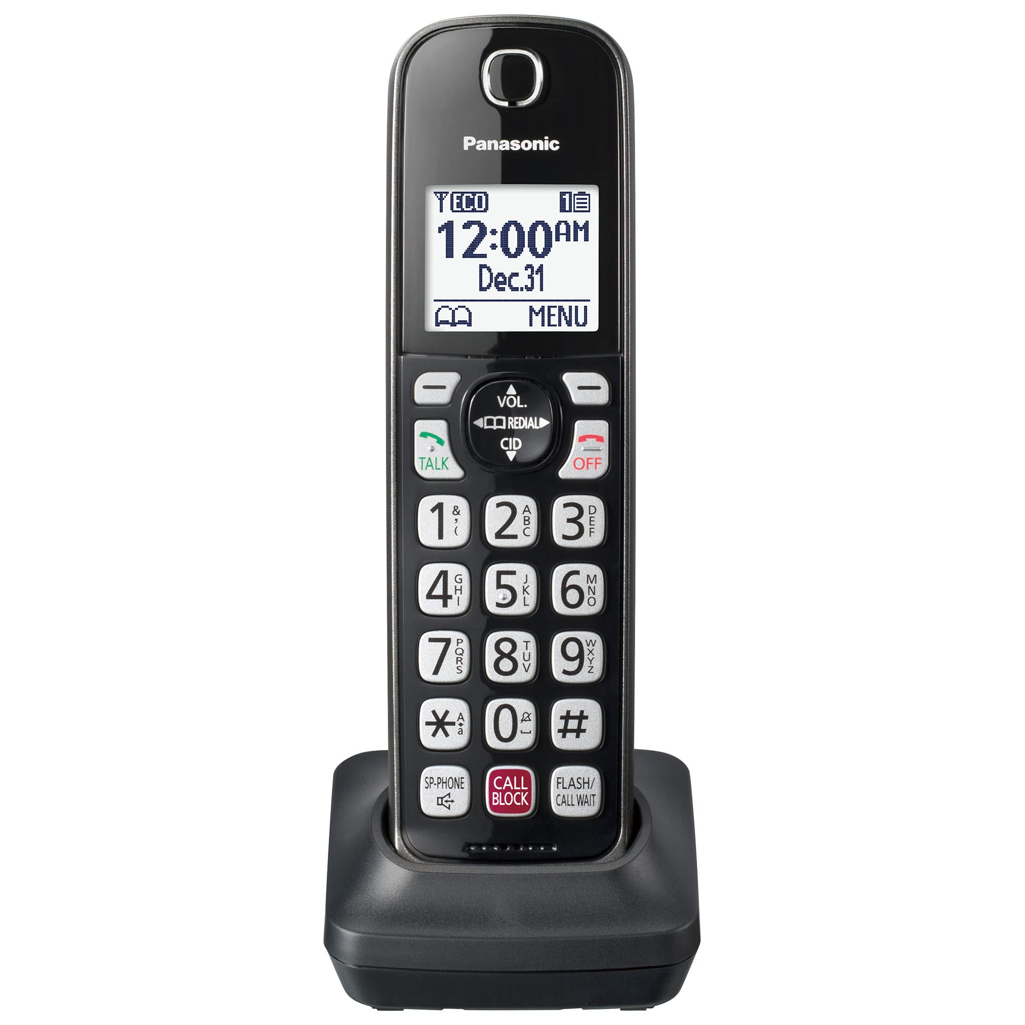 Foto 2 pulgar | Teléfono Inalámbrico Panasonic Kx-tgda83m Negro - Venta Internacional
