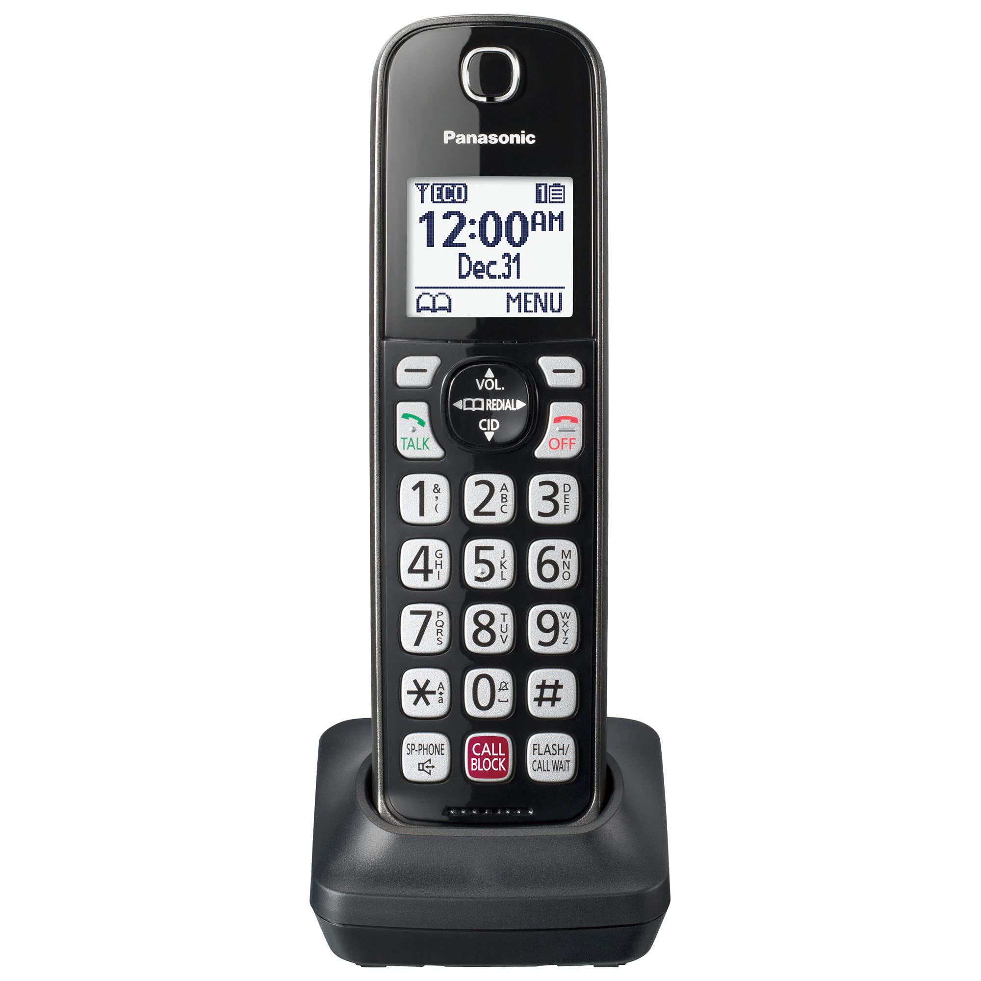 Teléfono Inalámbrico Panasonic Kx-tgda83m Negro - Venta Internacional