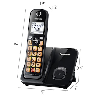 Foto 7 | Teléfono Inalámbrico Panasonic Kx-tgd810b con Bloqueo de Llamadas Avanzado - Venta Internacional