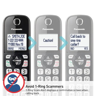 Foto 4 | Teléfono Inalámbrico Panasonic Kx-tgd833m con Contestador Automático - Venta Internacional