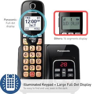 Foto 5 | Teléfono Inalámbrico Panasonic Kx-tgd832m con Contestador Automático - Venta Internacional