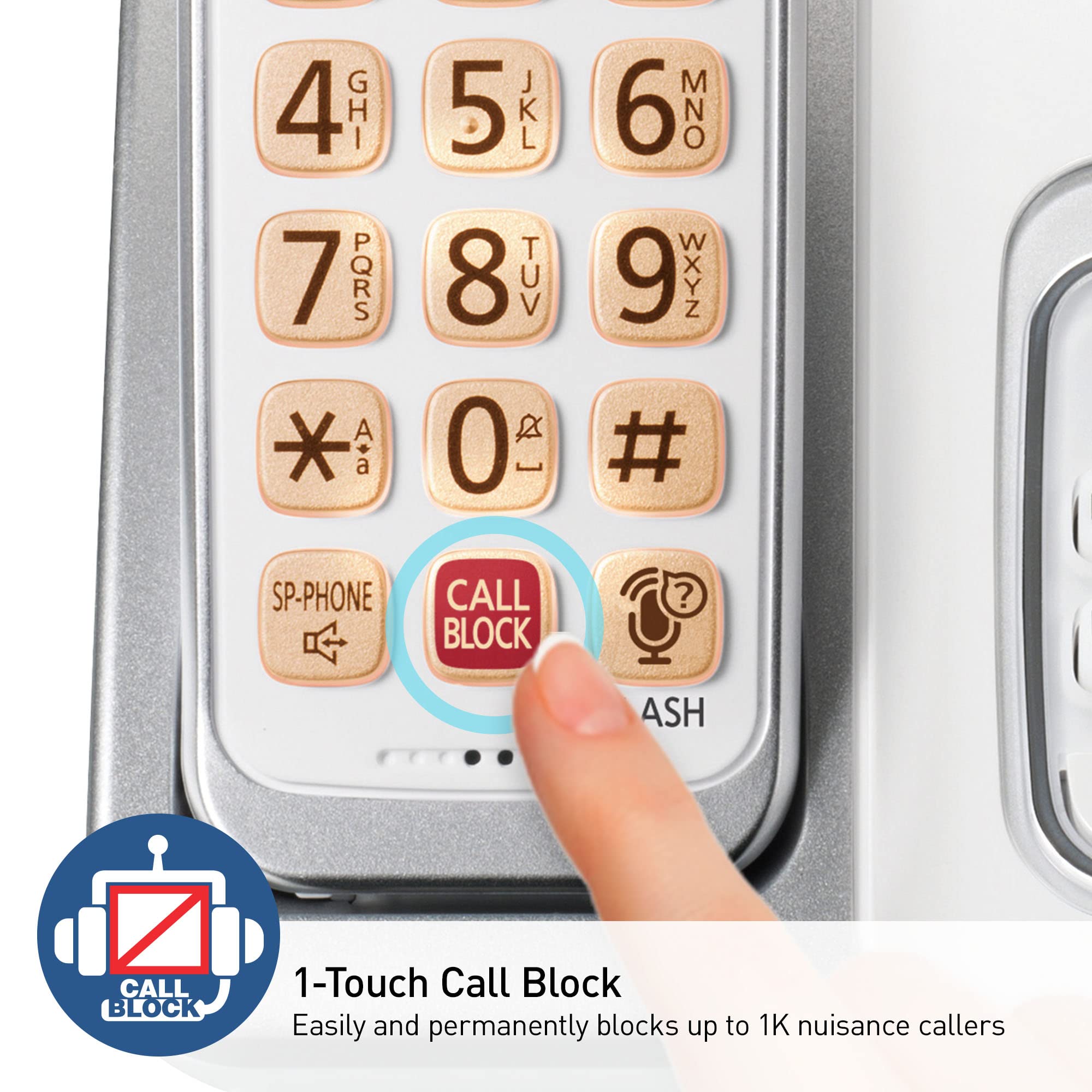 Foto 5 pulgar | Teléfono Inalámbrico Panasonic Kx-tgd863w con Contestador Automático - Venta Internacional