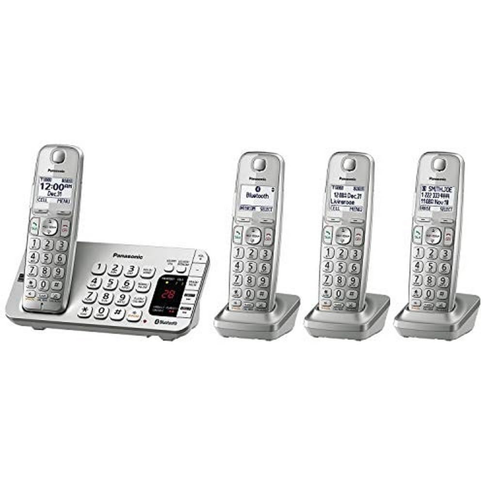 Sistema Telefónico Inalámbrico Panasonic Link2cell Kx-tge474s - 4hs - Venta Internacional.