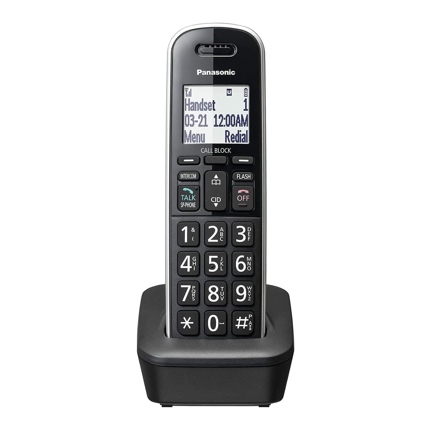 Foto 6 | Sistema Telefónico Panasonic Kx-tgb852b - 2 Auriculares Venta Internacional