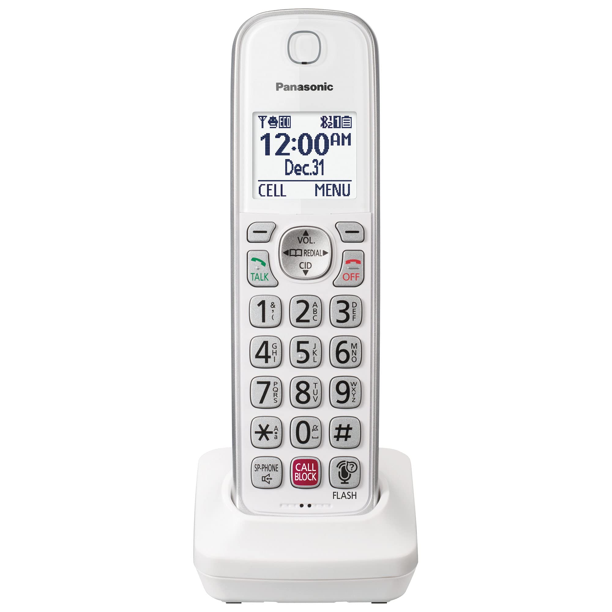 Auricular Inalámbrico Panasonic KX-TGDA86W Blanco - Venta Internacional