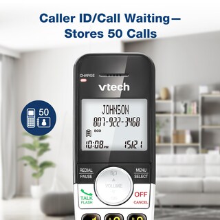 Foto 2 | Teléfono Inalámbrico Vtech Vg231-3 Con Pantalla Grande Y Botones Grandes - Venta Internacional.