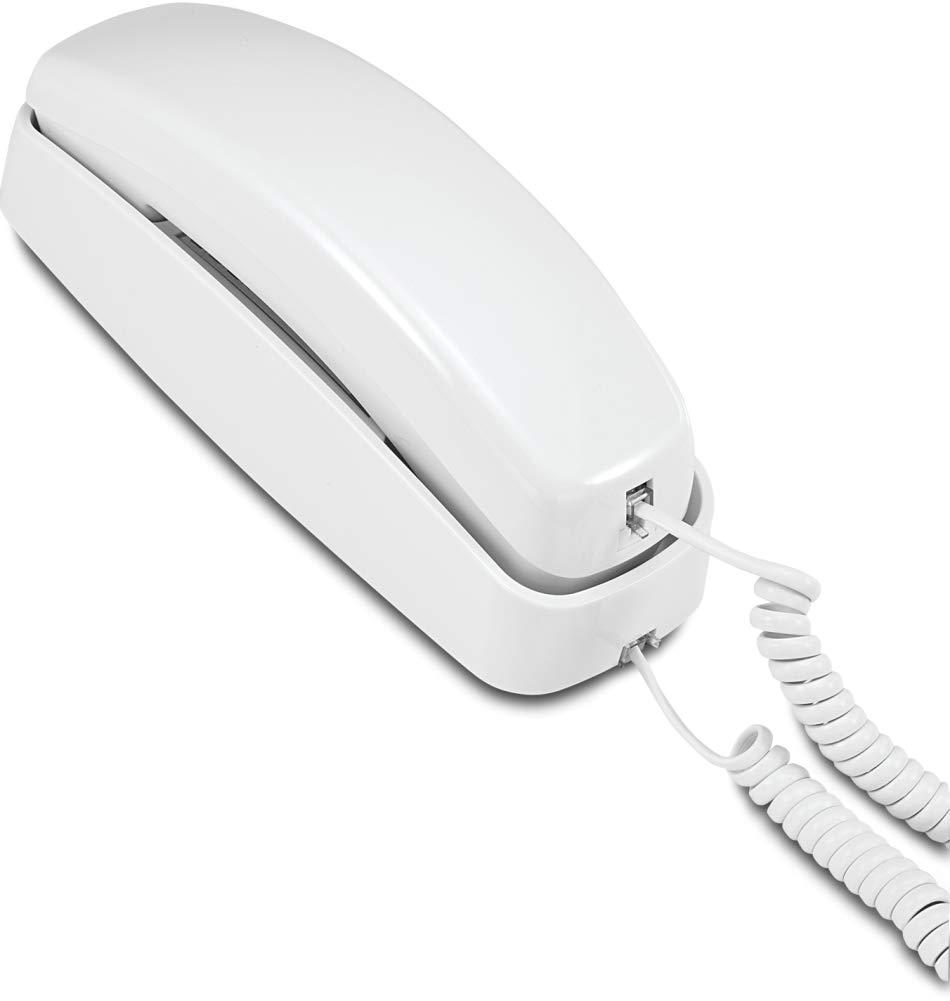Foto 2 | Teléfono Con Cable At&t 210 Basic Trimline Para Montaje En Pared, Blanco - Venta Internacional.