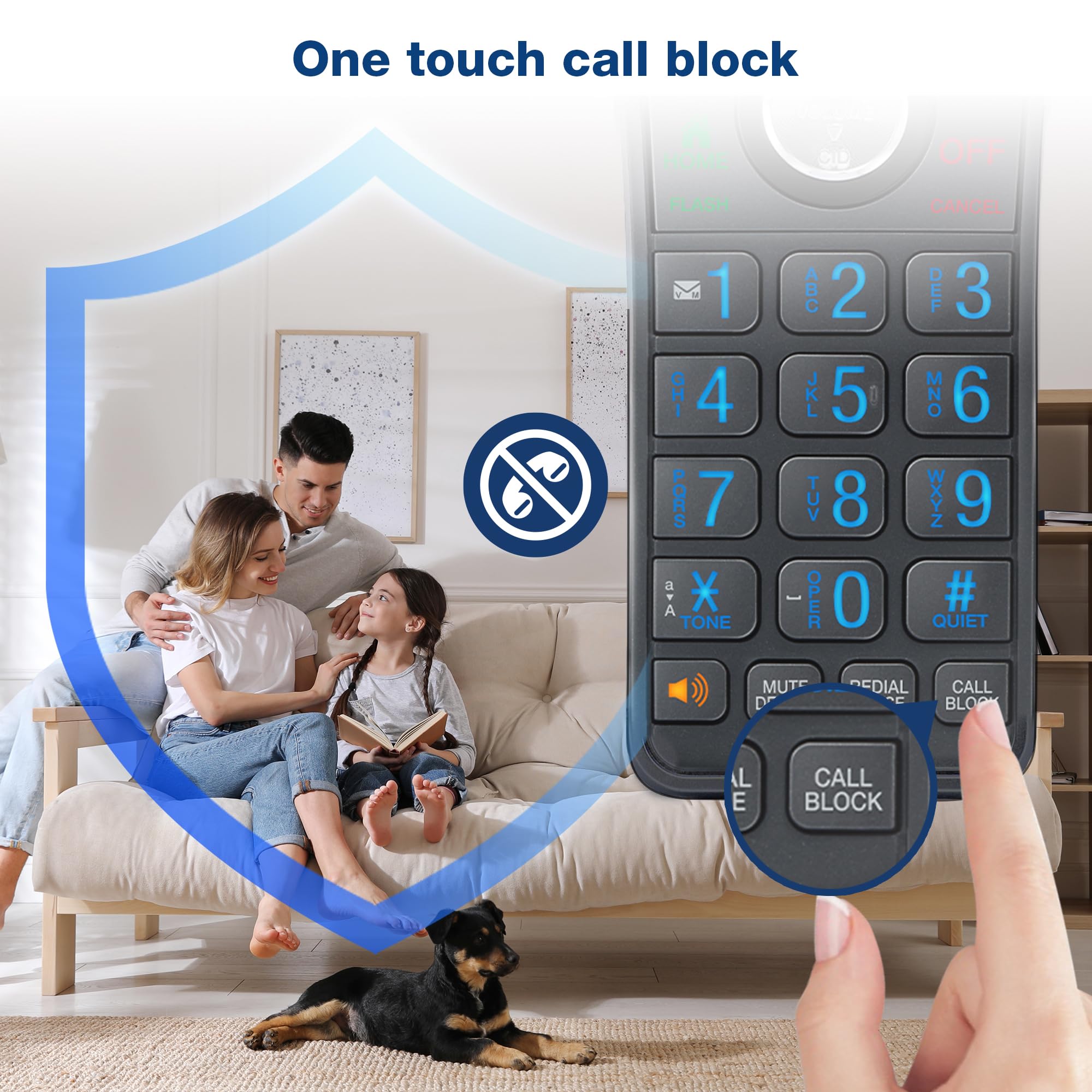 Foto 4 pulgar | Teléfono Inalámbrico Vtech Is8128-31 De Muy Largo Alcance Con 3 Auriculares - Venta Internacional.