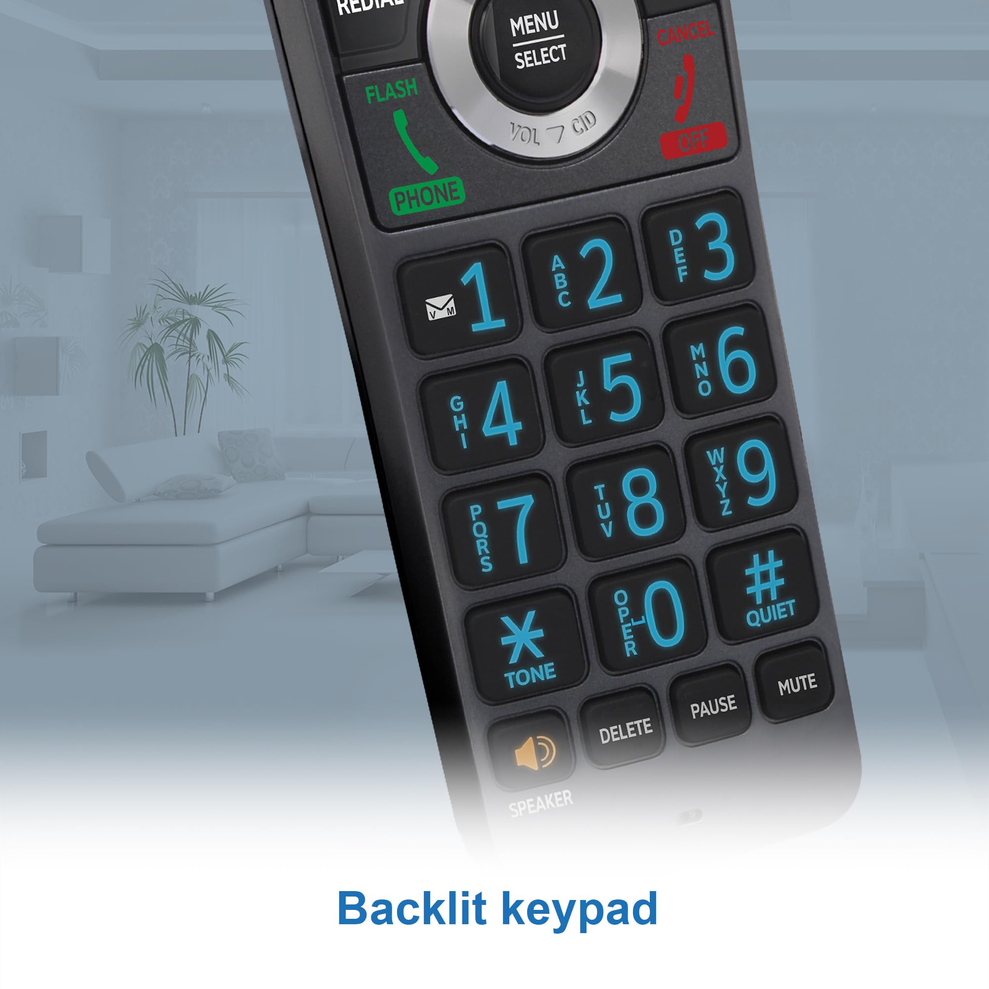 Foto 4 pulgar | Teléfono Residencial Inalámbrico At&t Gl2101-5 Dect 6.0 De 5 Auriculares - Venta Internacional.