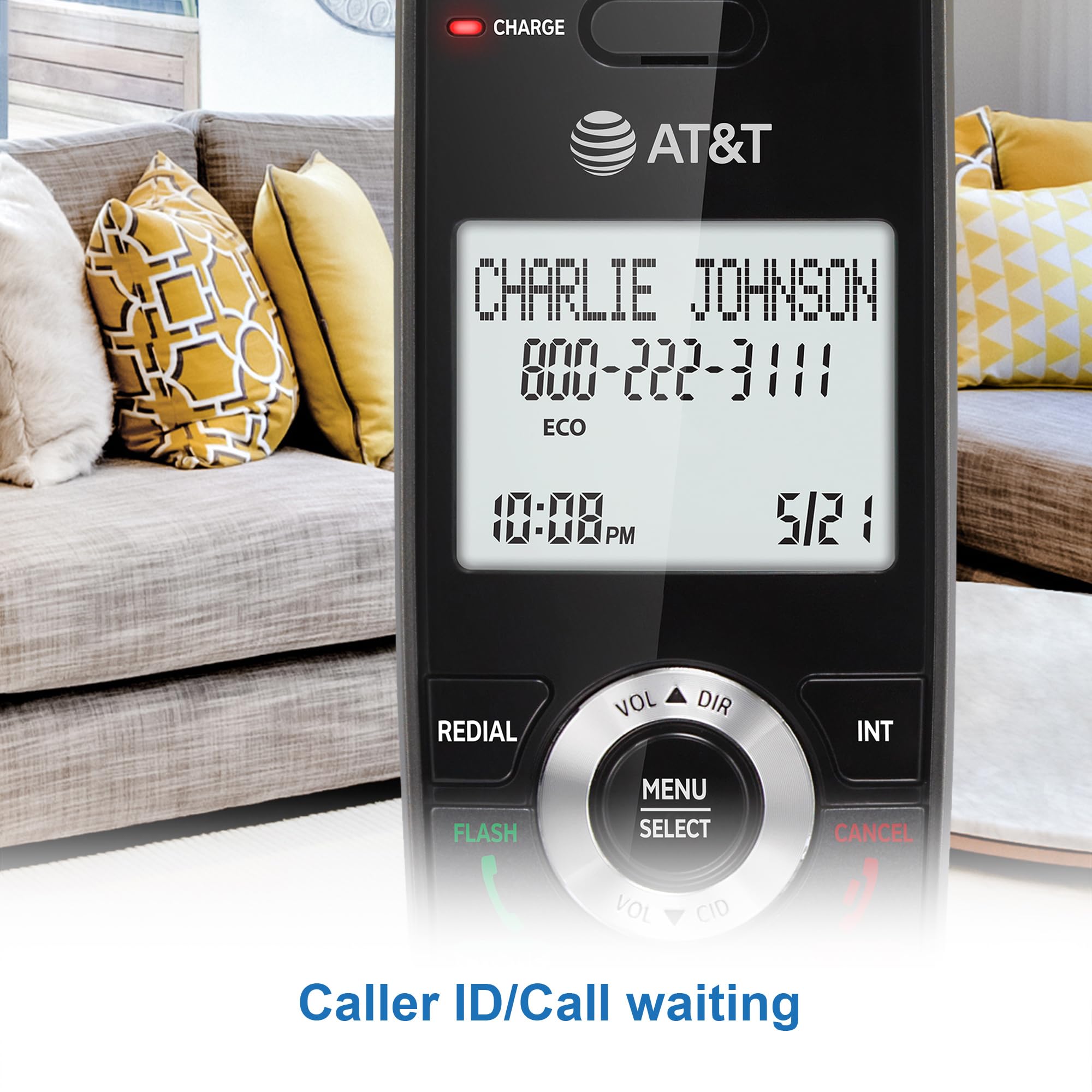 Foto 7 | Teléfono Residencial Inalámbrico At&t Gl2101-4 Dect 6.0 Con 4 Teléfonos - Venta Internacional.