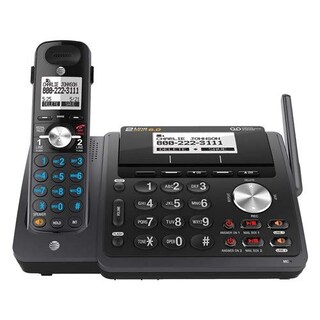 Foto 2 | Teléfono Inalámbrico At&t Tl88102bk Dect 6.0 De 2 Líneas Con Sistema De Respuesta - Venta Internacional.