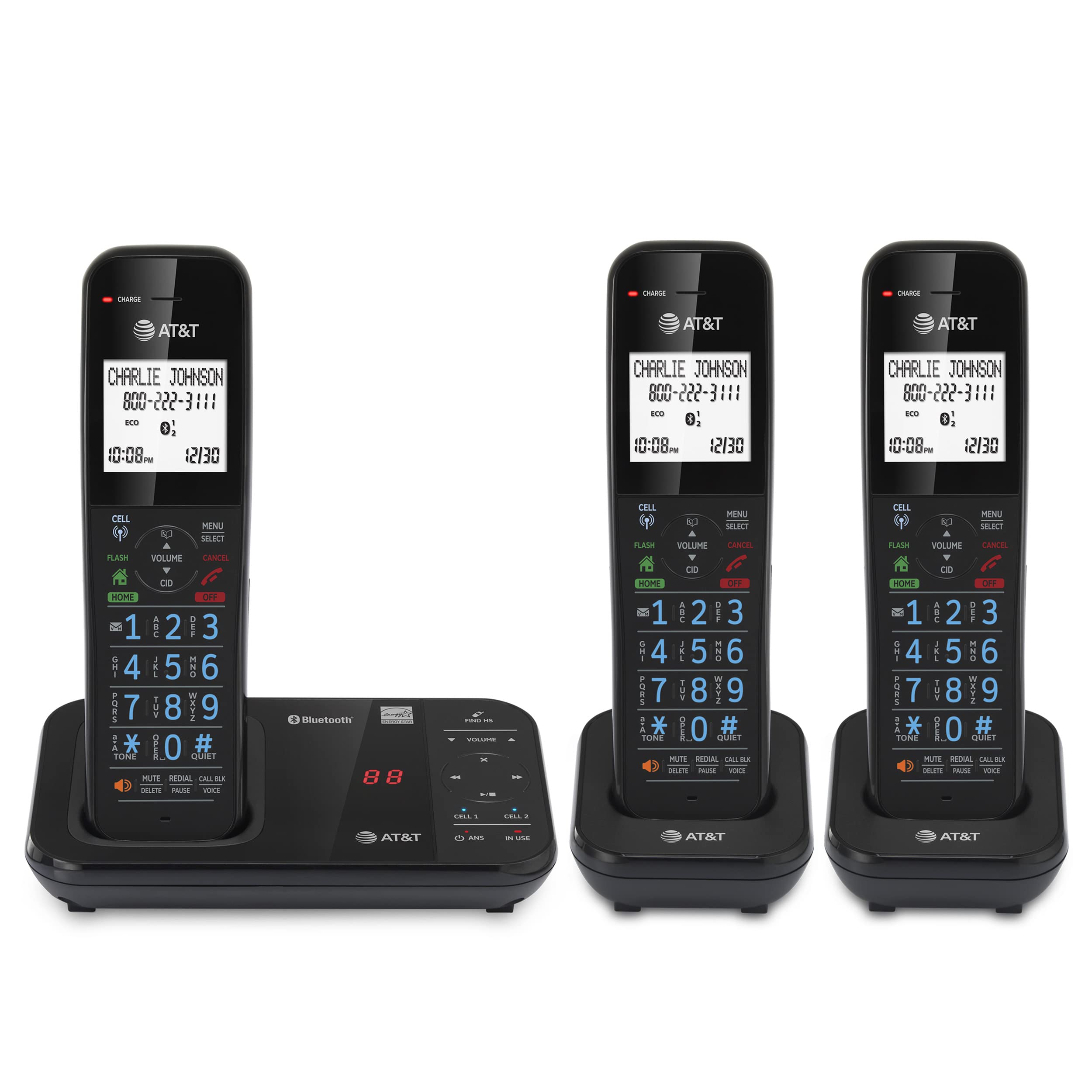 Foto 1 | Teléfono Inalámbrico At&t Gl2113-31 Con Bloqueador De Llamadas Inteligente Y Bluetooth - Venta Internacional.