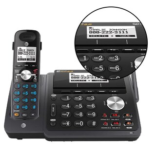 Foto 7 | Teléfono Inalámbrico At&t Tl88102bk Dect 6.0 De 2 Líneas Con 3 Teléfonos - Venta Internacional.