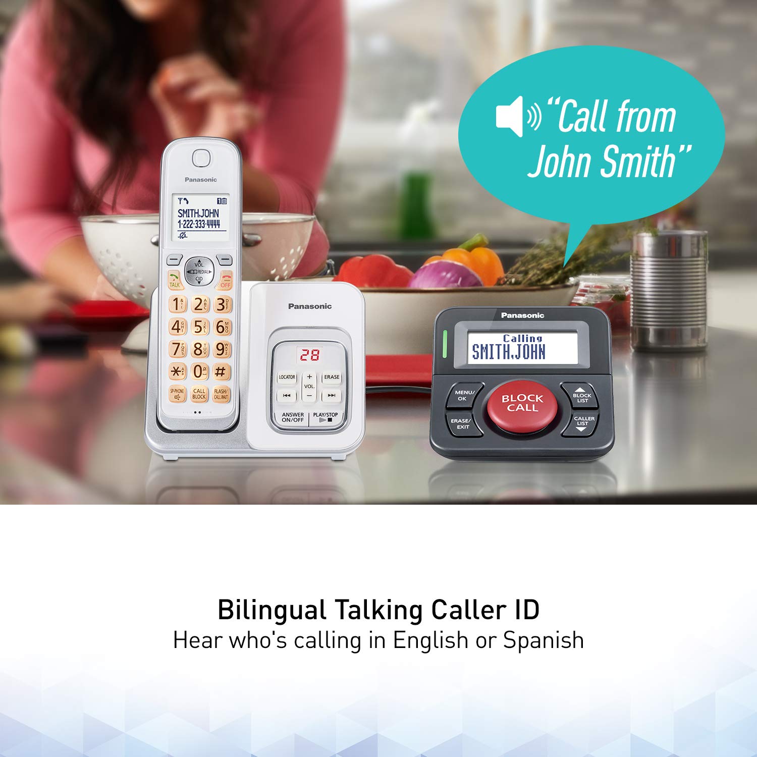 Foto 6 pulgar | Bloqueador de Llamadas Panasonic Home Phone Auto Call Block Kx-tga710b - Venta Internacional