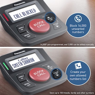 Foto 6 | Bloqueador de Llamadas Panasonic Home Phone Auto Call Block Kx-tga710b - Venta Internacional