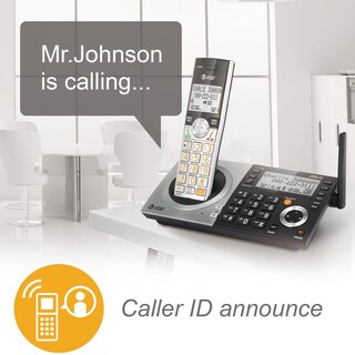 Foto 4 | Teléfono Inalámbrico At&t Cl83507 Dect 6.0 de 5 Auriculares con Contestador - Venta Internacional